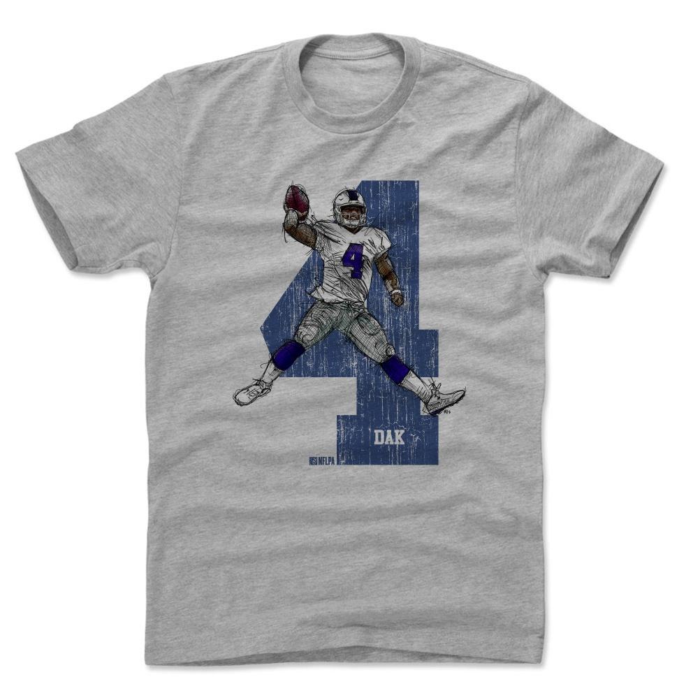 Dak Prescott Men&#39;s Cotton T-Shirt | 500 LEVEL