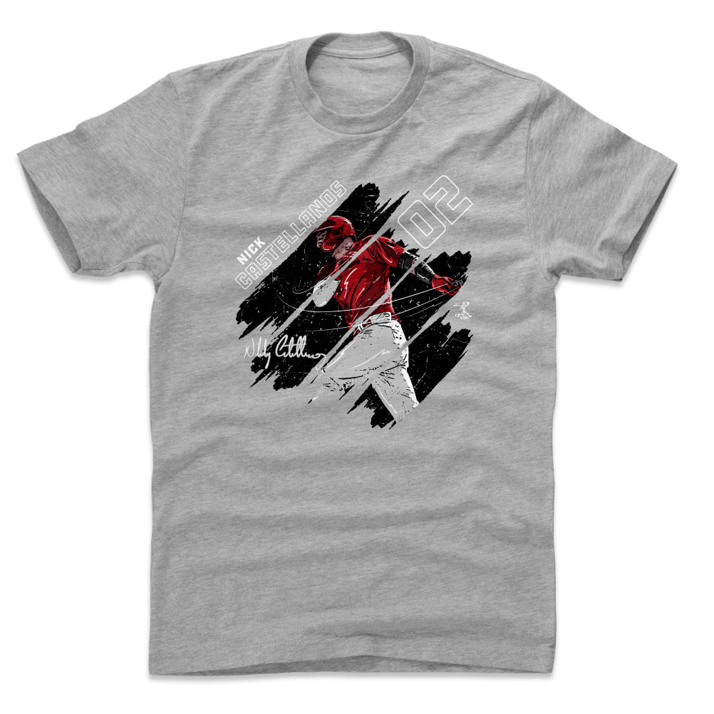 Nick Castellanos Men&#39;s Cotton T-Shirt | 500 LEVEL