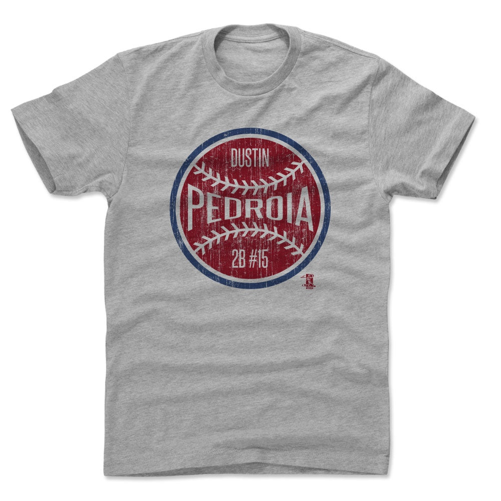 Dustin Pedroia Men&#39;s Cotton T-Shirt | 500 LEVEL