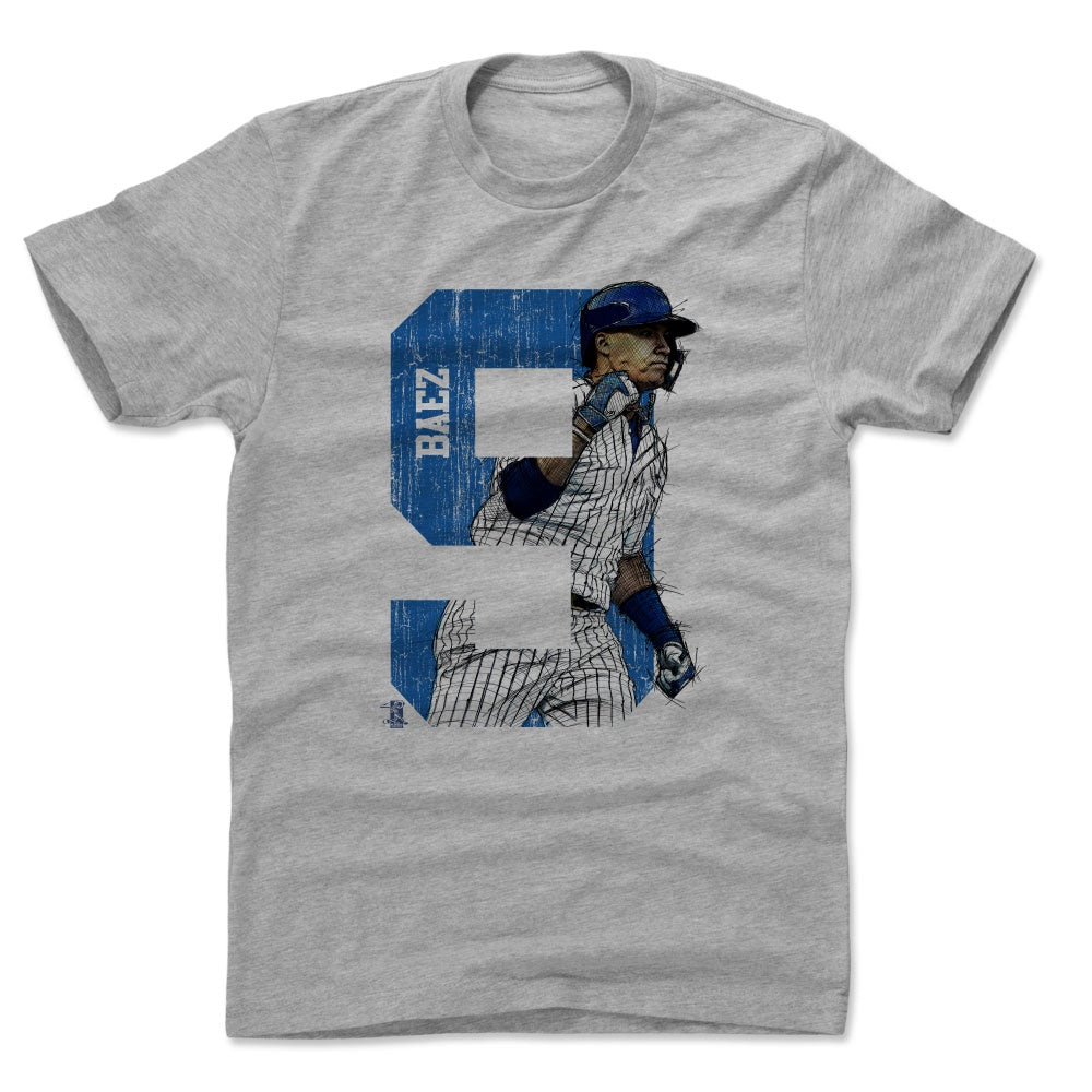 Javier Baez Men's Cotton T-Shirt | 500 LEVEL