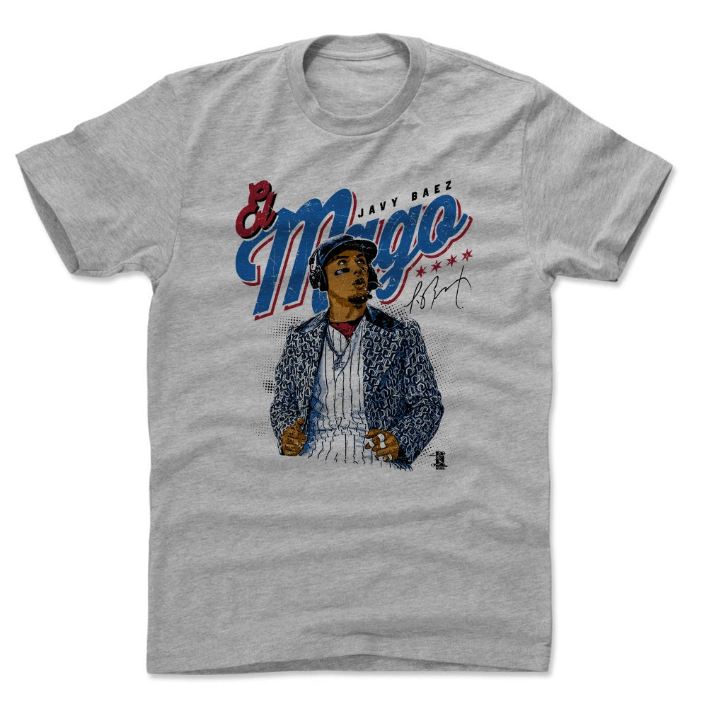 Javier Baez Men&#39;s Cotton T-Shirt | 500 LEVEL