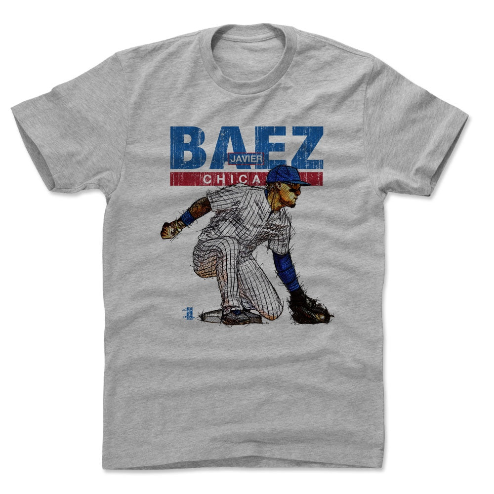 Javier Baez Men's Cotton T-Shirt | 500 LEVEL