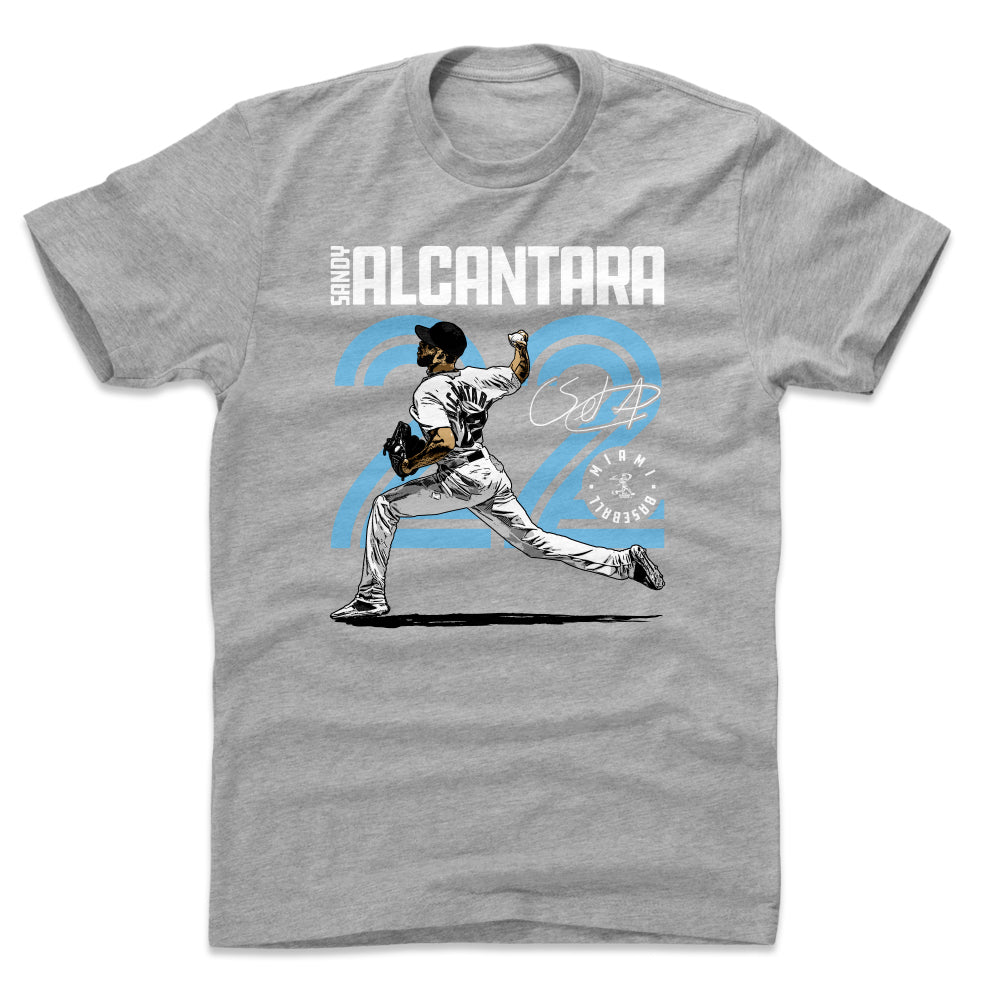 Sandy Alcantara Men's Cotton T-Shirt | 500 LEVEL