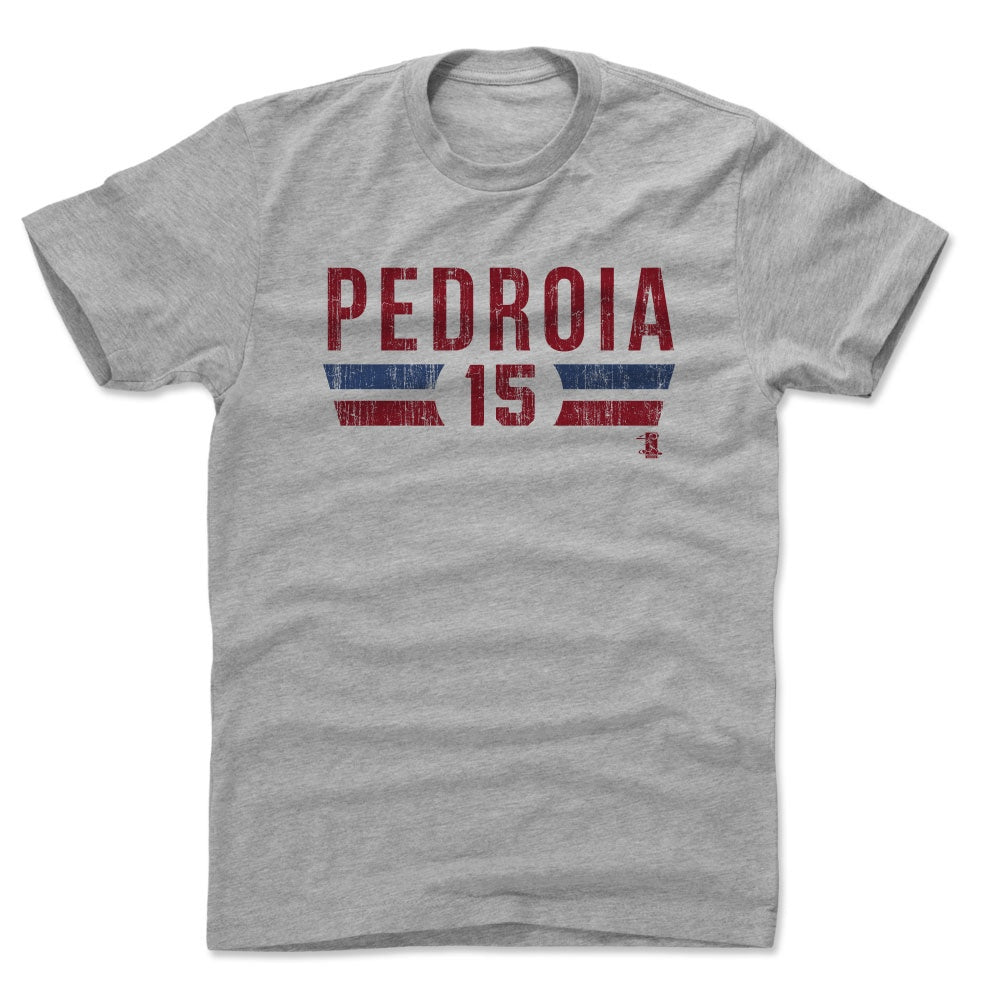 Dustin Pedroia Men&#39;s Cotton T-Shirt | 500 LEVEL