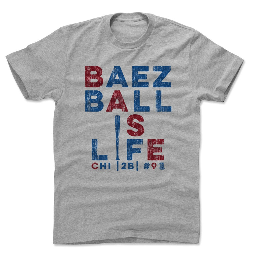 Javier Baez Men&#39;s Cotton T-Shirt | 500 LEVEL