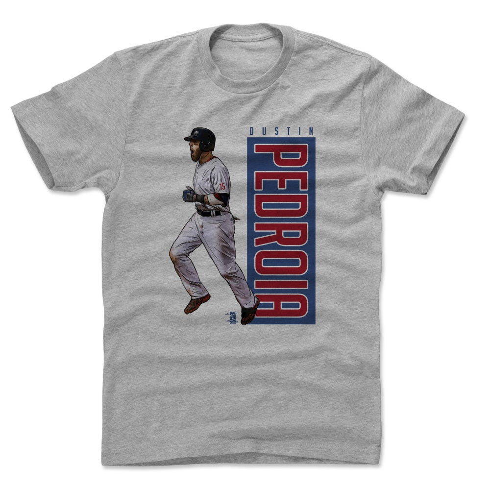 Dustin Pedroia Men's Cotton T-Shirt | 500 LEVEL