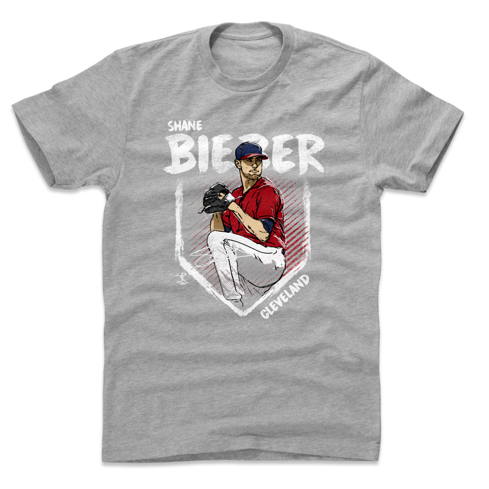Shane Bieber Men's Cotton T-Shirt | 500 LEVEL