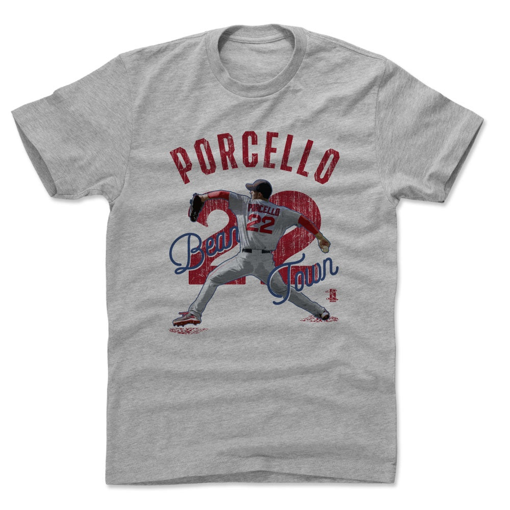 Rick Porcello Men&#39;s Cotton T-Shirt | 500 LEVEL