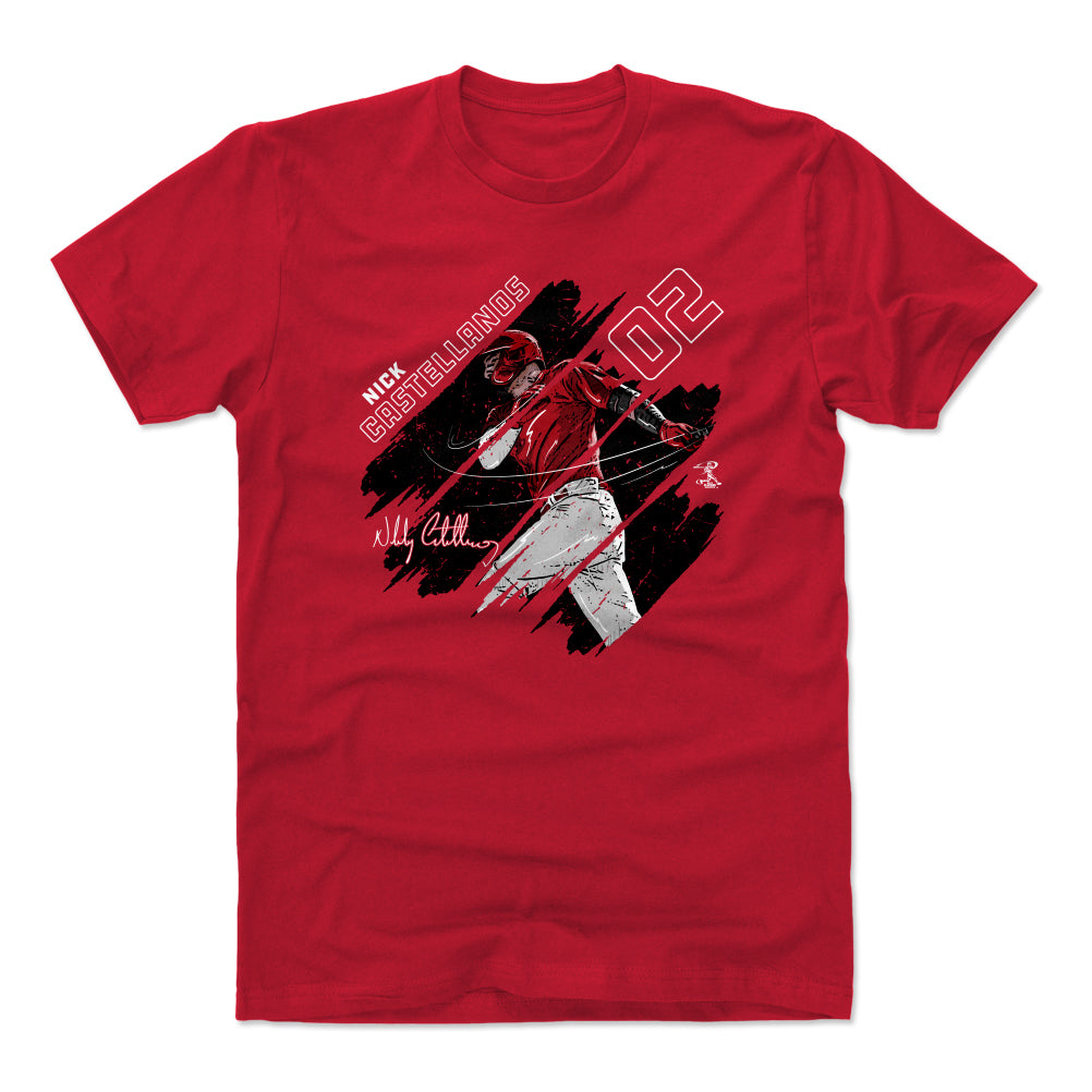 Nick Castellanos Men's Cotton T-Shirt | 500 LEVEL