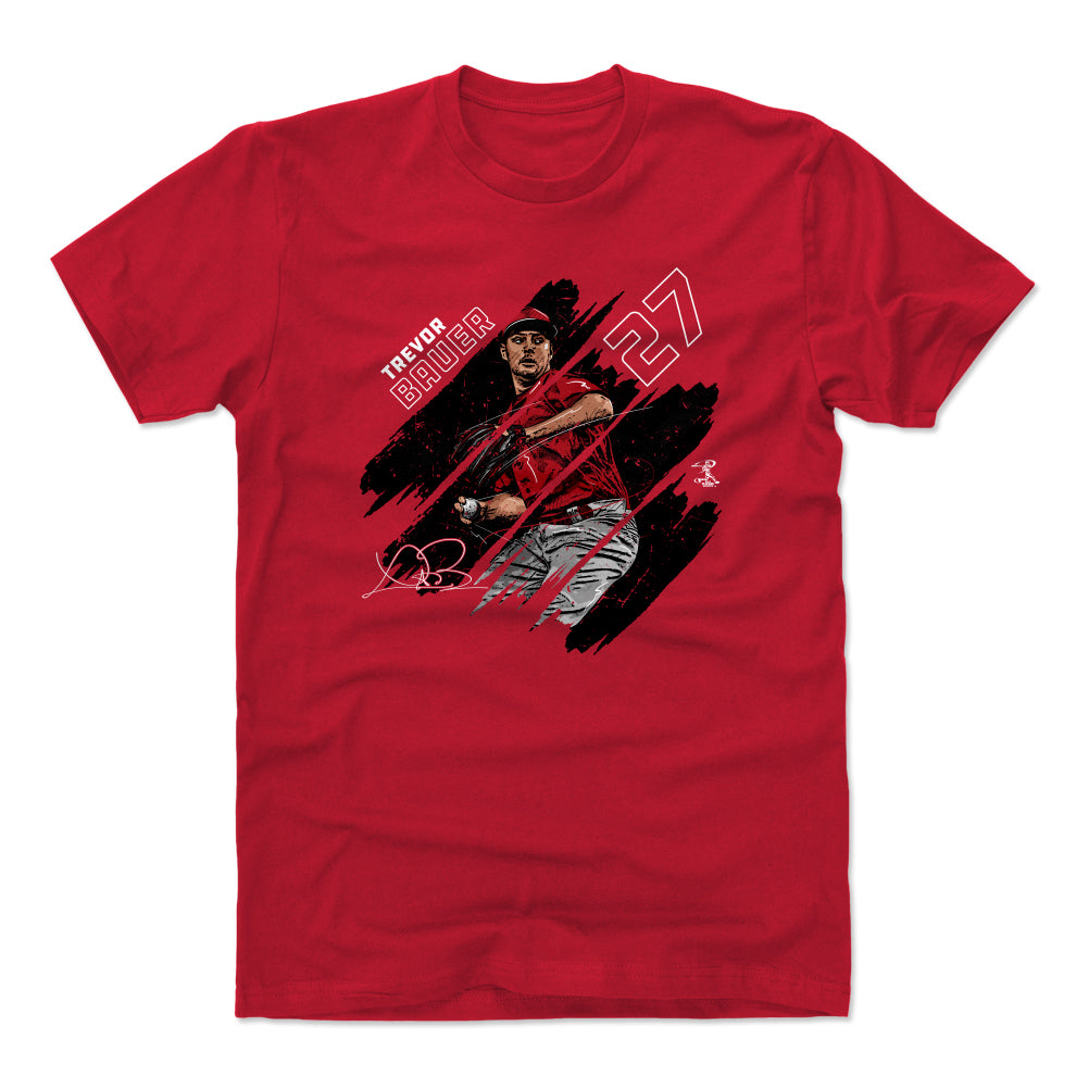 Trevor Bauer Men&#39;s Cotton T-Shirt | 500 LEVEL