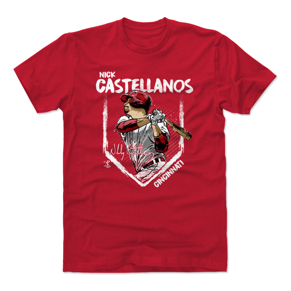 Nick Castellanos Men&#39;s Cotton T-Shirt | 500 LEVEL