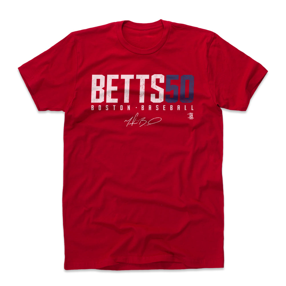 Mookie Betts Men&#39;s Cotton T-Shirt | 500 LEVEL