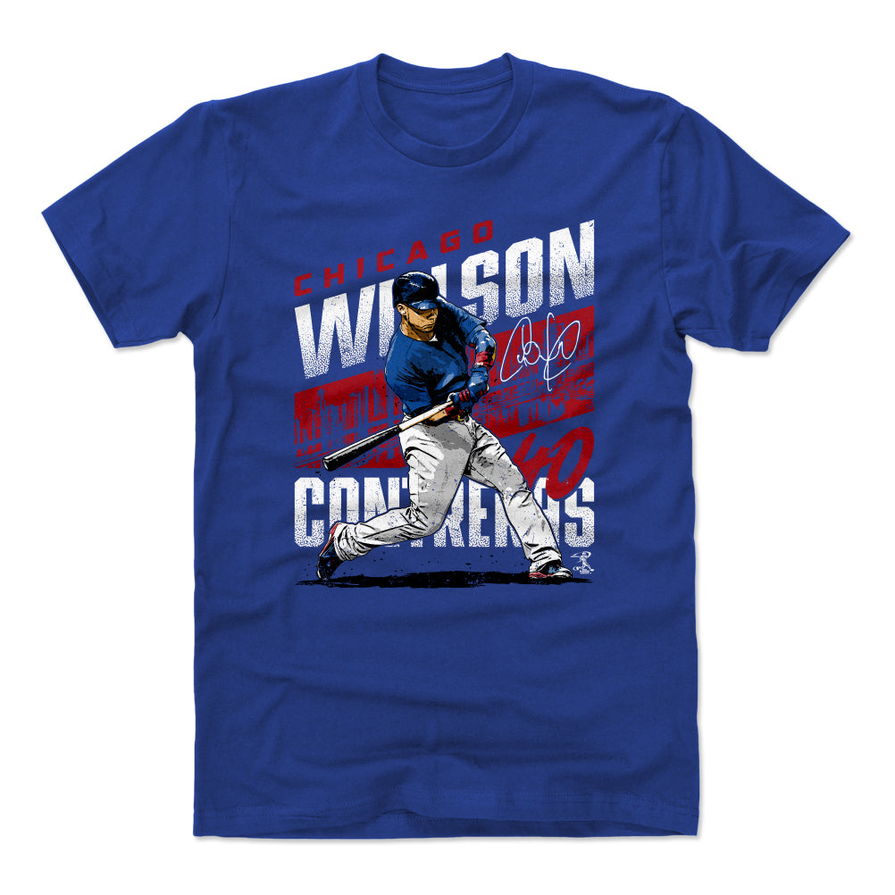 Willson Contreras Men&#39;s Cotton T-Shirt | 500 LEVEL