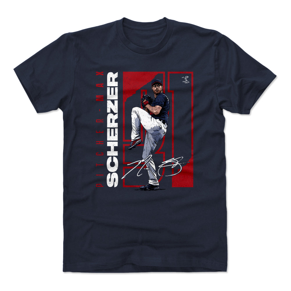 Max Scherzer Men's Cotton T-Shirt | 500 LEVEL