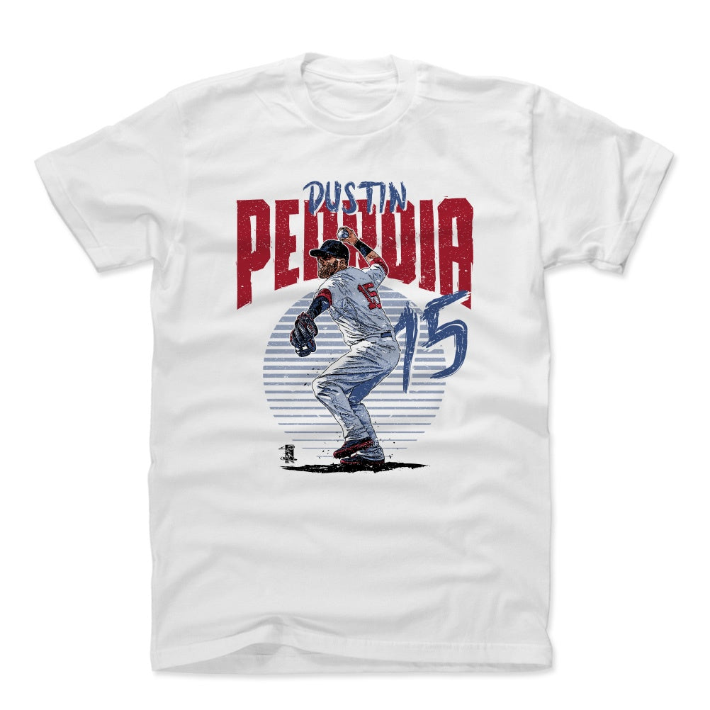 Dustin Pedroia Men's Cotton T-Shirt | 500 LEVEL
