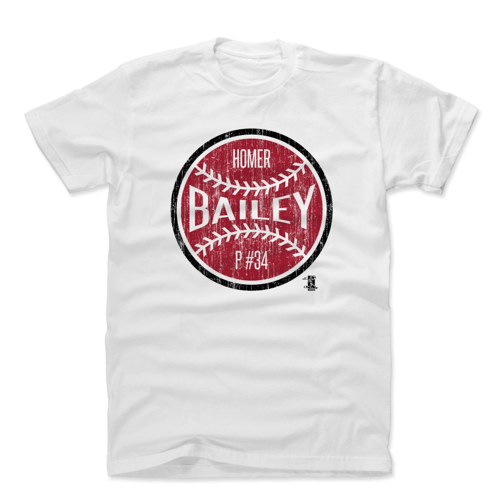 Homer Bailey Men&#39;s Cotton T-Shirt | 500 LEVEL