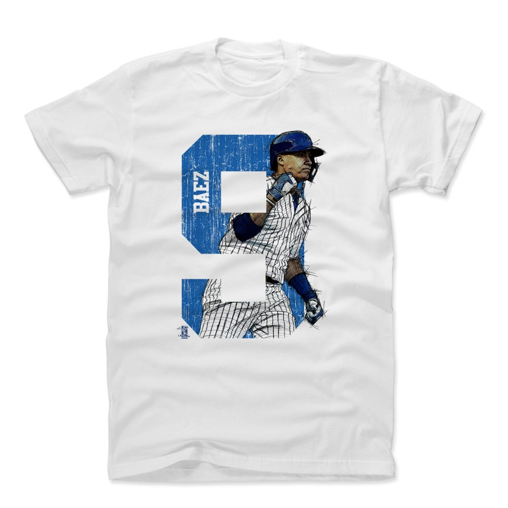 Javier Baez Men&#39;s Cotton T-Shirt | 500 LEVEL