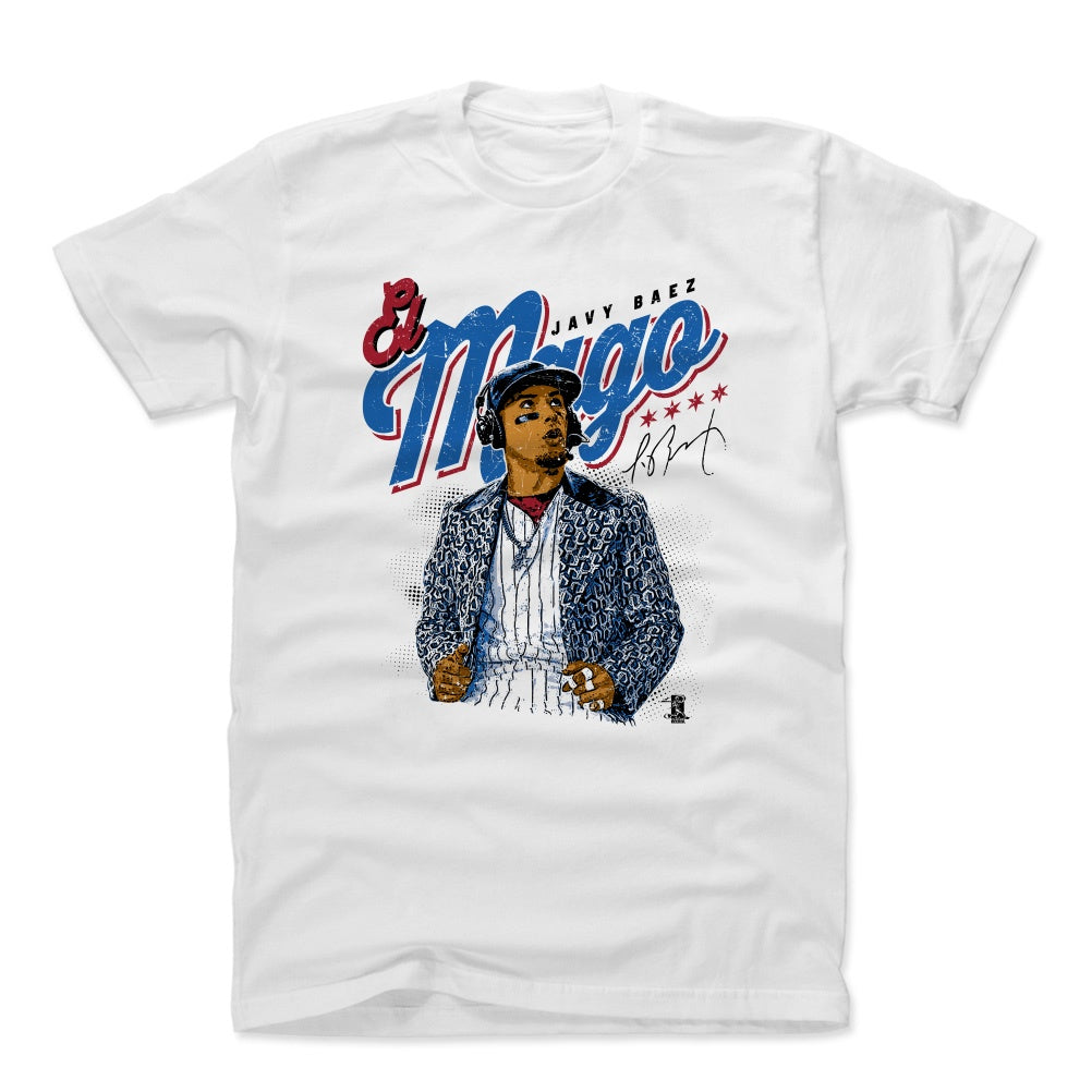 Javier Baez Men's Cotton T-Shirt | 500 LEVEL