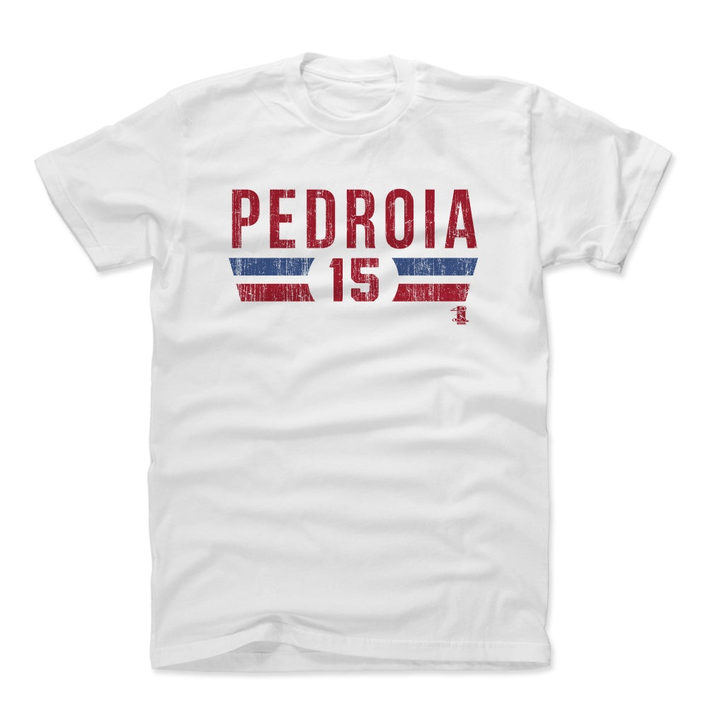Dustin Pedroia Men's Cotton T-Shirt | 500 LEVEL