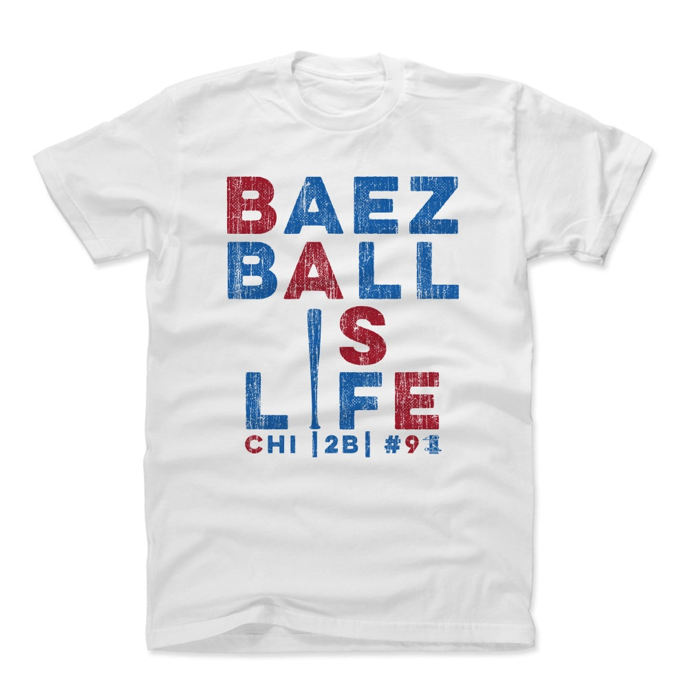 Javier Baez Men&#39;s Cotton T-Shirt | 500 LEVEL
