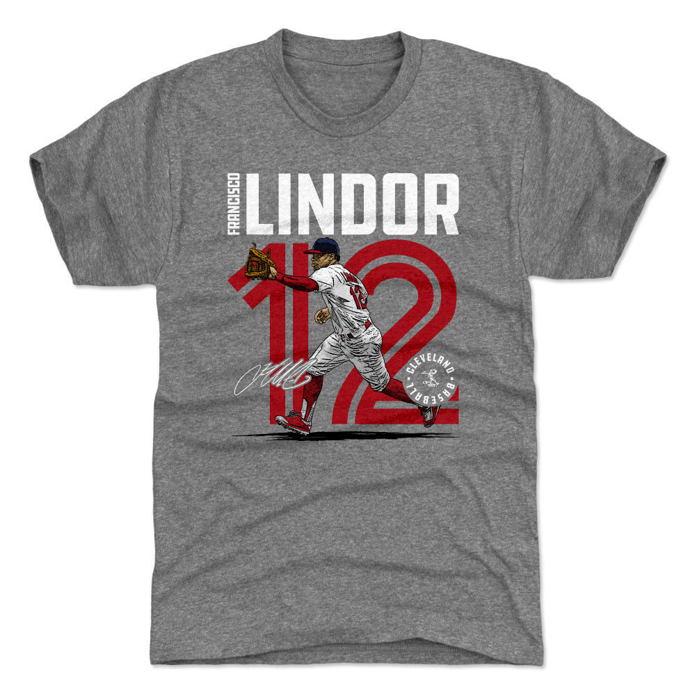 Francisco Lindor Men's Premium T-Shirt | 500 LEVEL