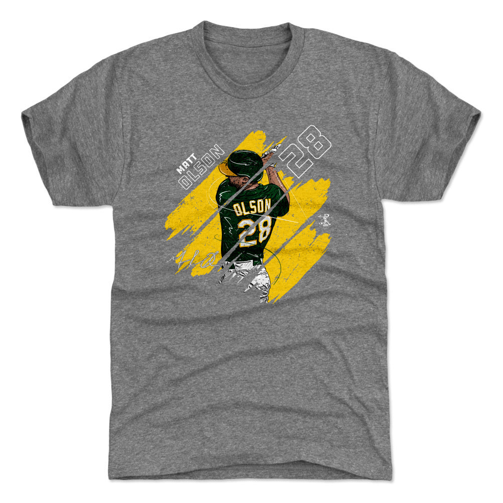 Matt Olson Men's Premium T-Shirt | 500 LEVEL