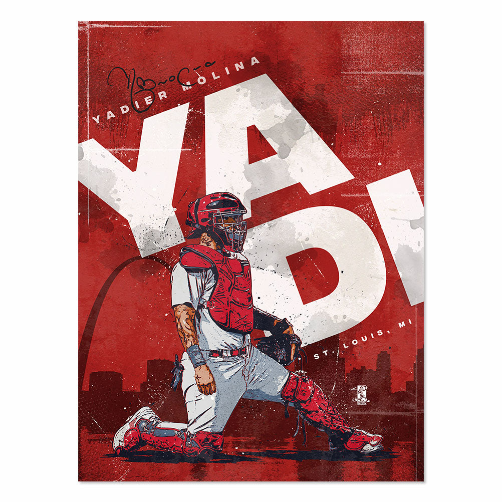 Yadier Molina Poster | 500 LEVEL