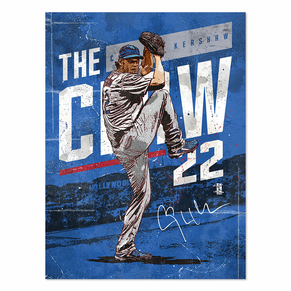 Clayton Kershaw Poster | 500 LEVEL
