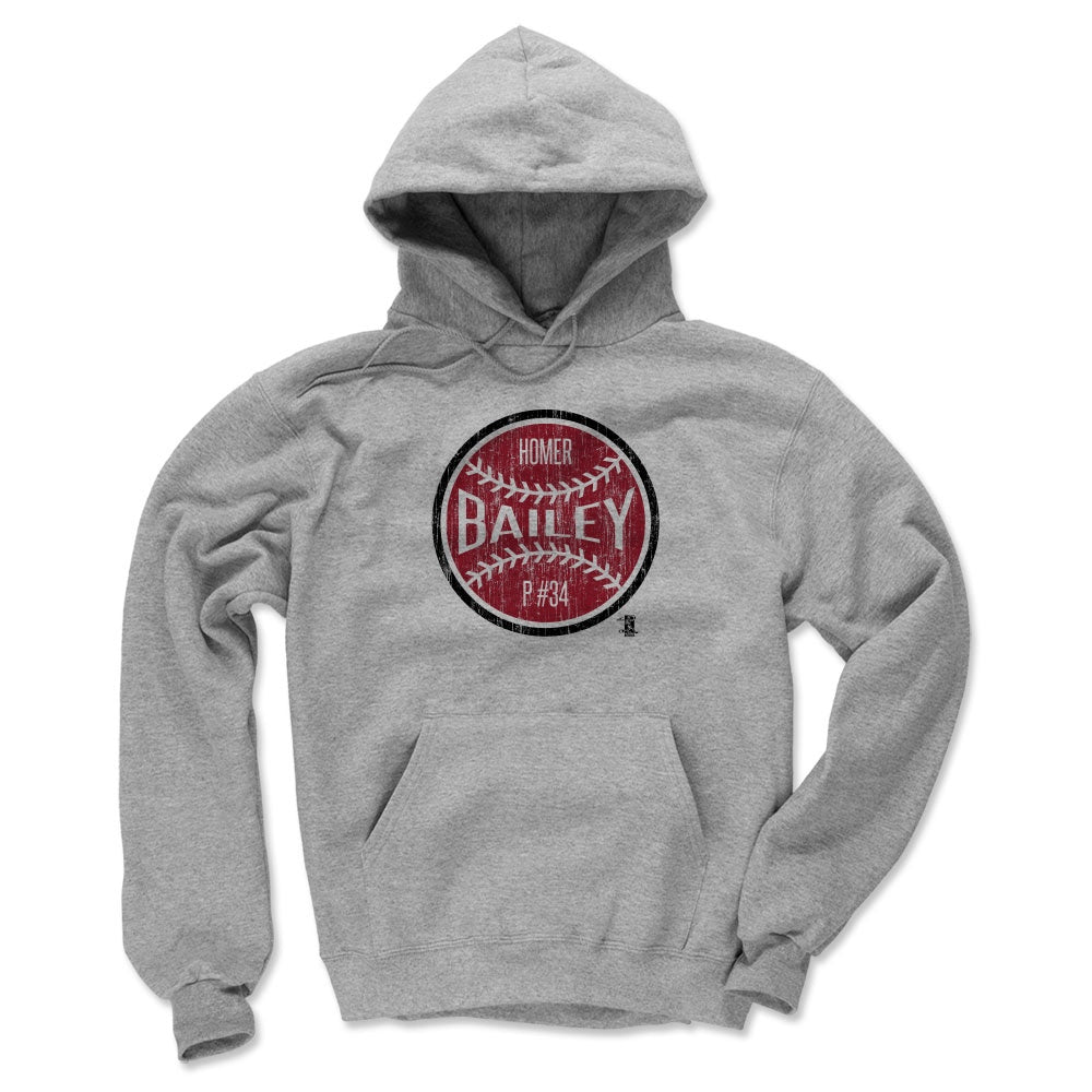 Homer Bailey Men&#39;s Hoodie | 500 LEVEL