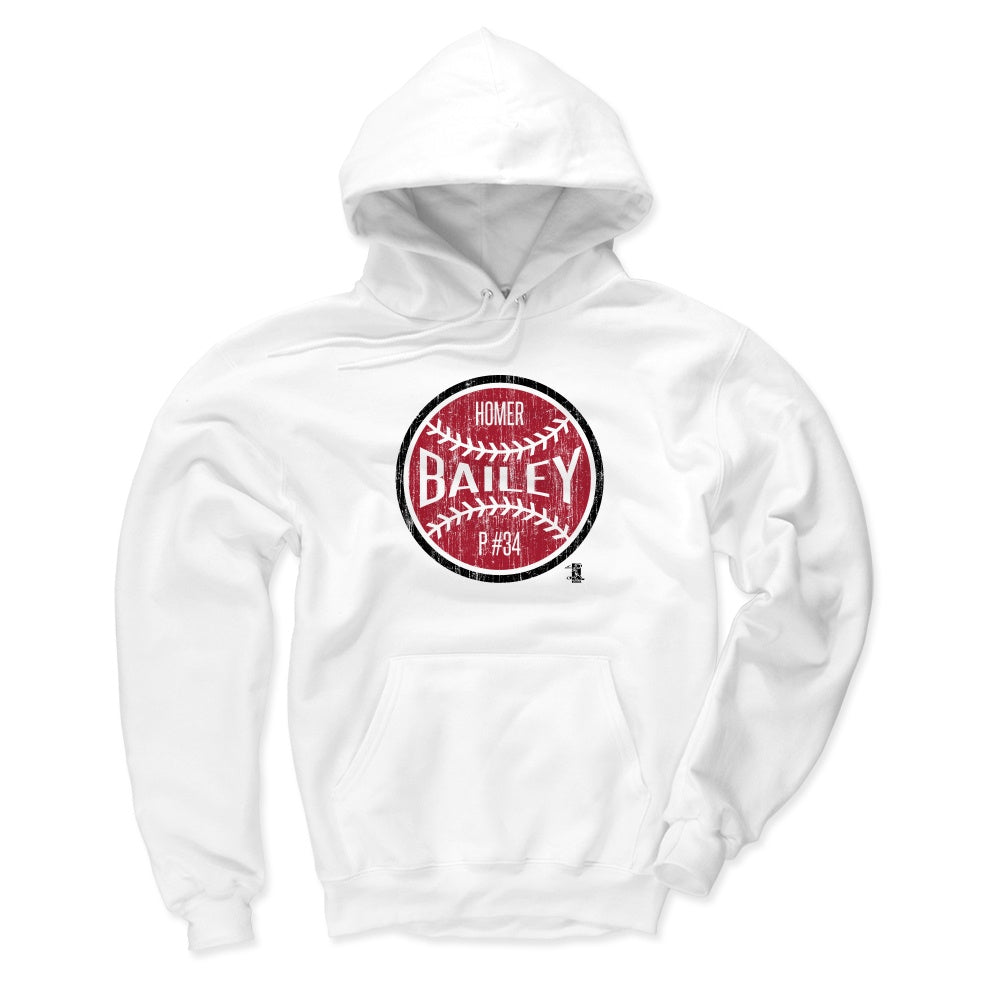 Homer Bailey Men&#39;s Hoodie | 500 LEVEL
