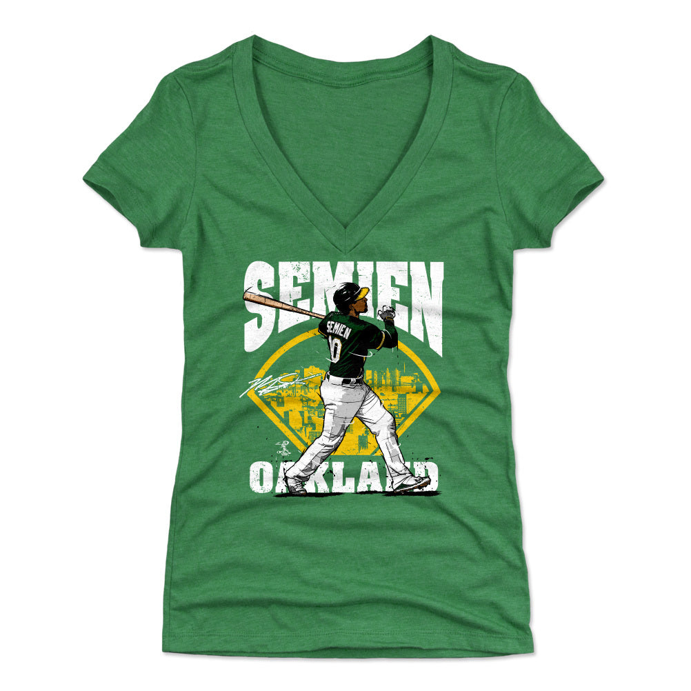 Marcus Semien Women's V-Neck T-Shirt | 500 LEVEL
