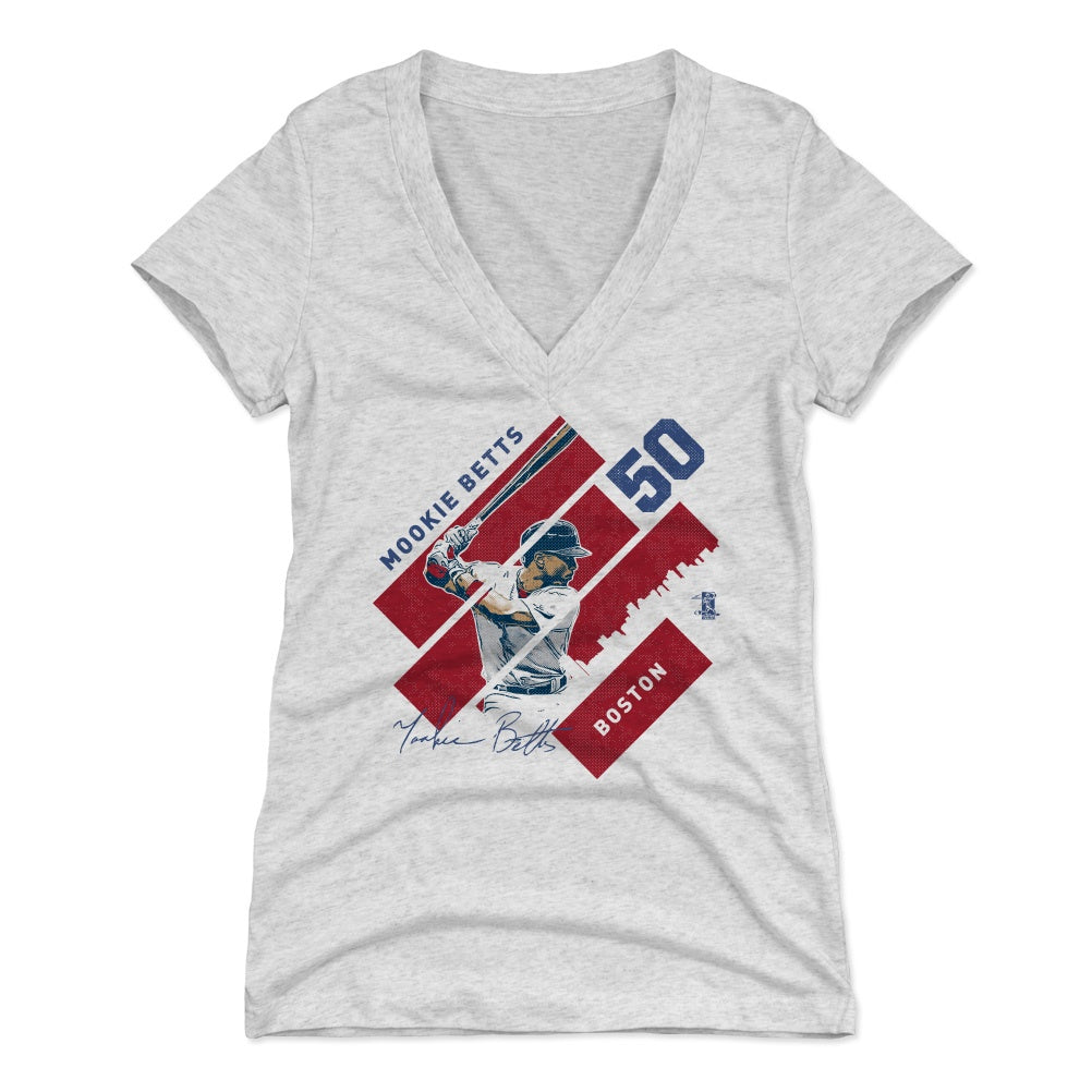 Mookie Betts Women's V-Neck T-Shirt | 500 LEVEL