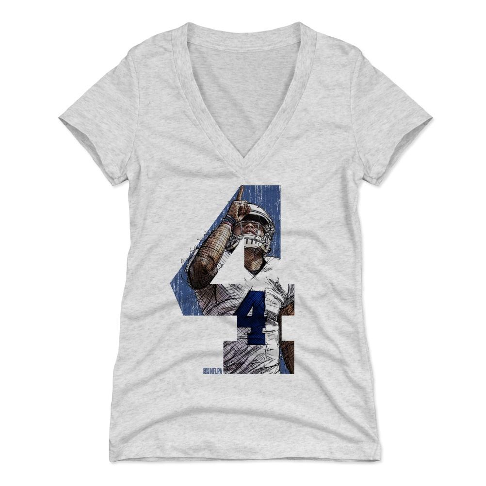 Dak Prescott Women&#39;s V-Neck T-Shirt | 500 LEVEL