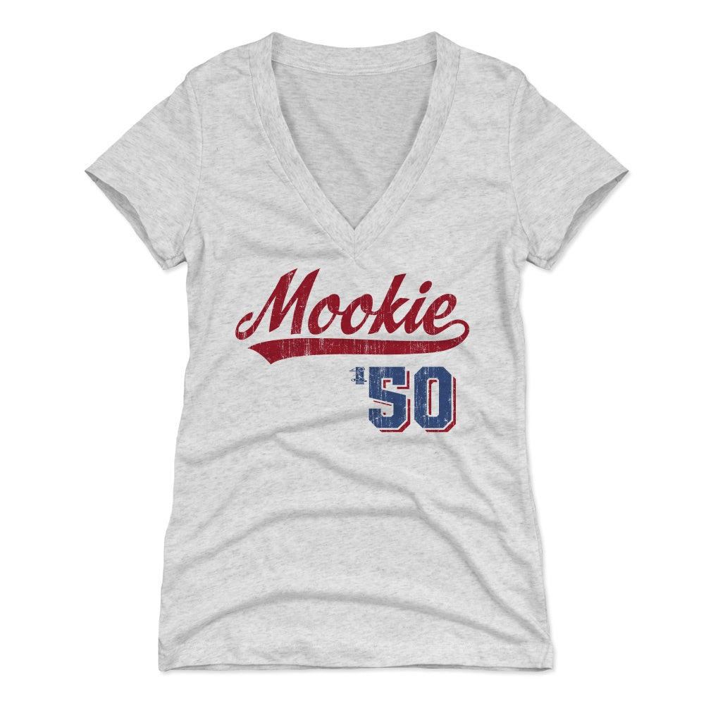 Mookie Betts Women&#39;s V-Neck T-Shirt | 500 LEVEL