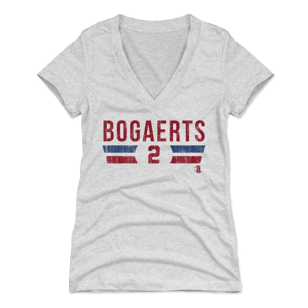 Xander Bogaerts Women's V-Neck T-Shirt | 500 LEVEL