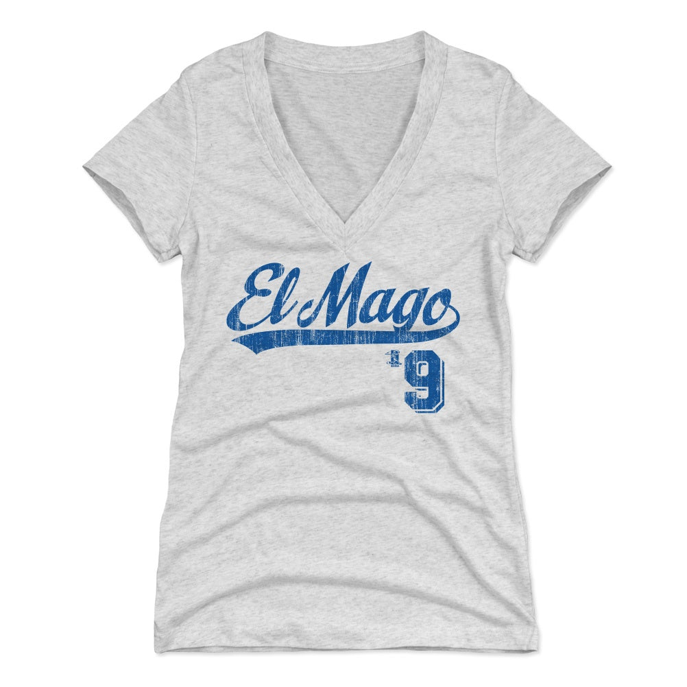 Javier Baez Women&#39;s V-Neck T-Shirt | 500 LEVEL