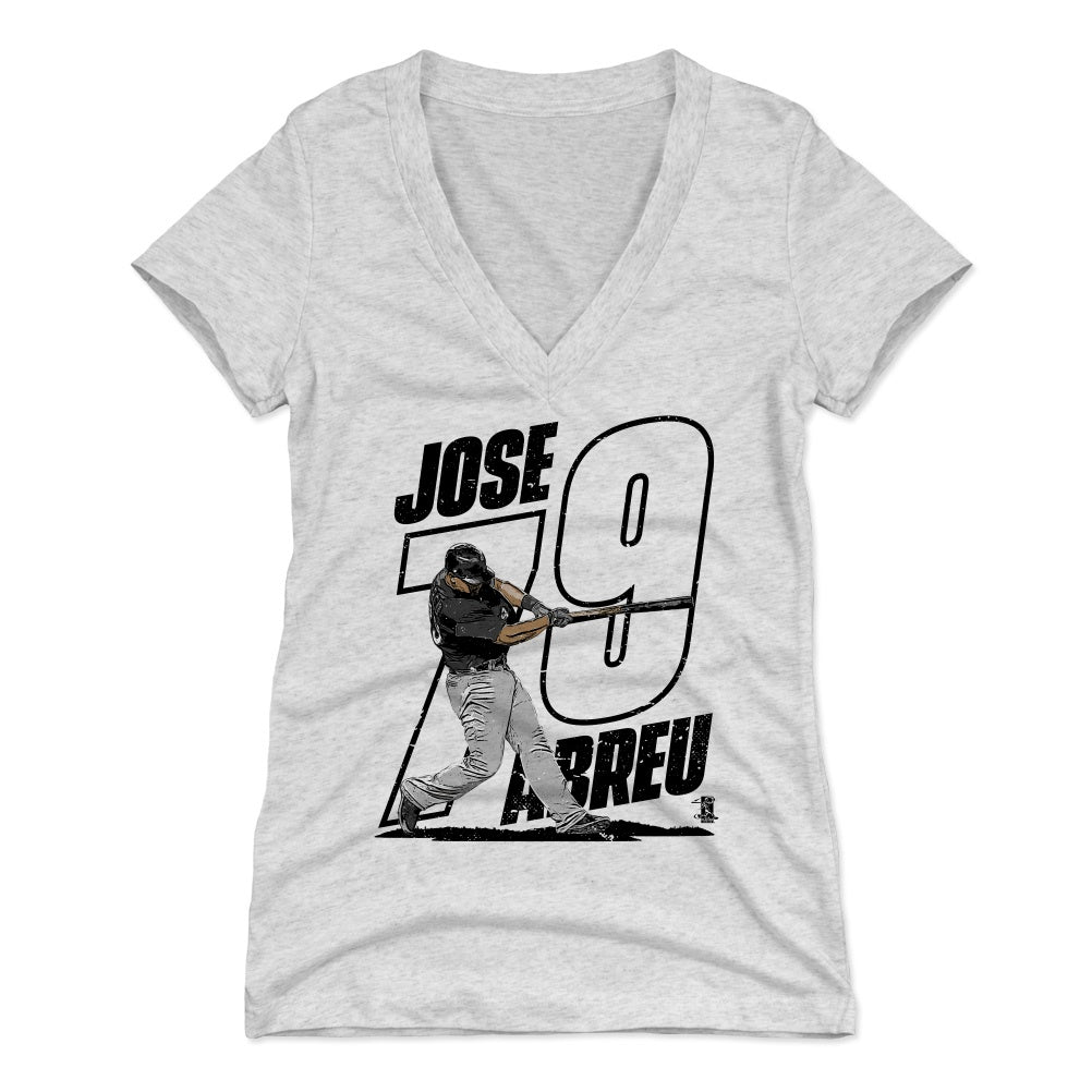 Jose Abreu Women's V-Neck T-Shirt | 500 LEVEL