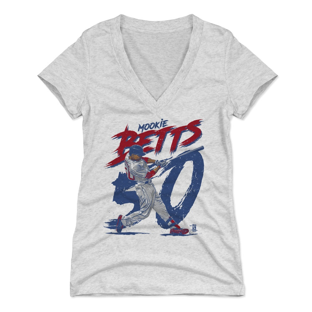 Mookie Betts Women&#39;s V-Neck T-Shirt | 500 LEVEL