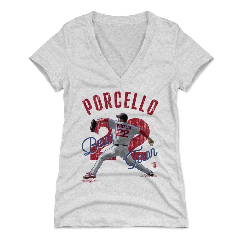 Rick Porcello Women&#39;s V-Neck T-Shirt | 500 LEVEL