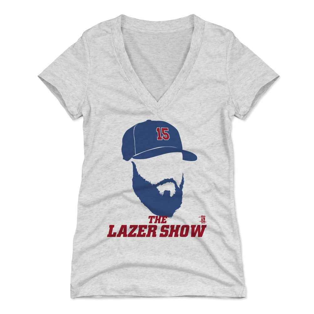 Dustin Pedroia Women's V-Neck T-Shirt | 500 LEVEL