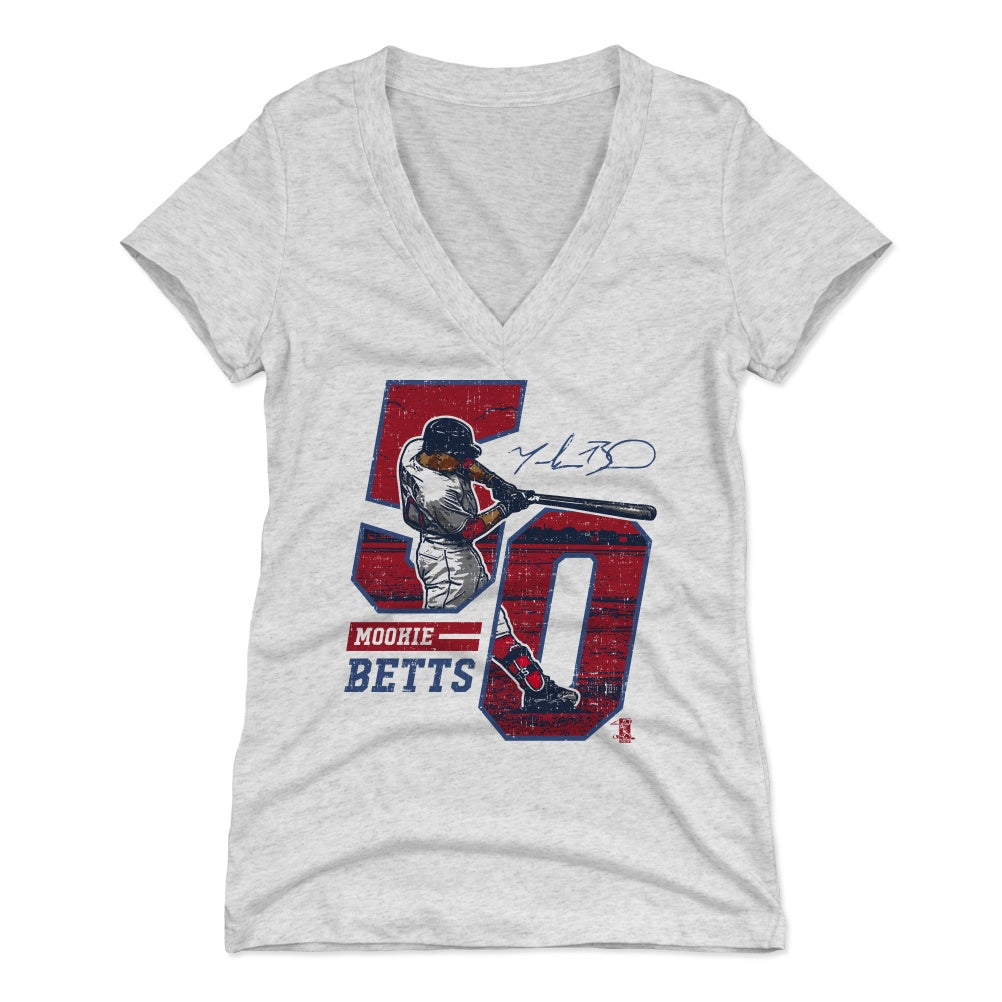 Mookie Betts Women's V-Neck T-Shirt | 500 LEVEL
