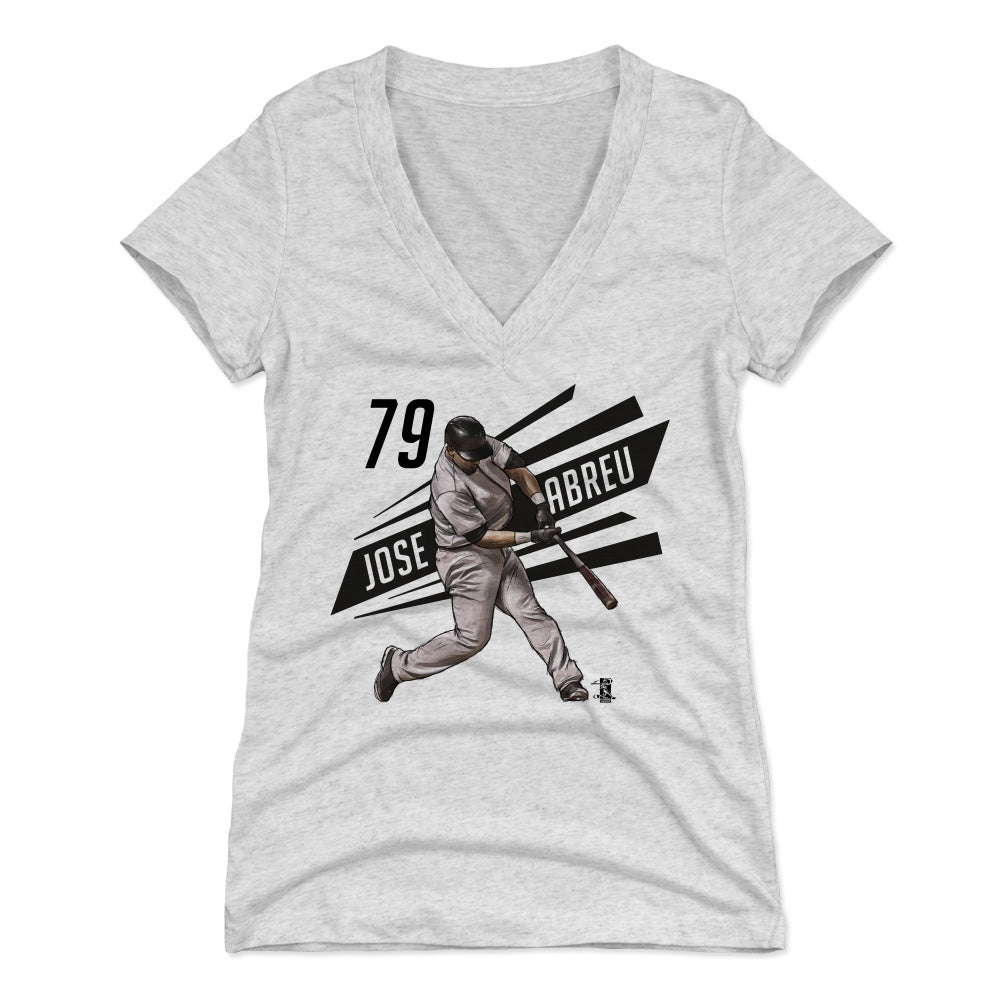Jose Abreu Women's V-Neck T-Shirt | 500 LEVEL