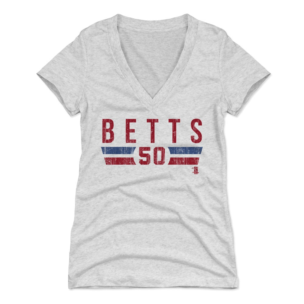 Mookie Betts Women's V-Neck T-Shirt | 500 LEVEL