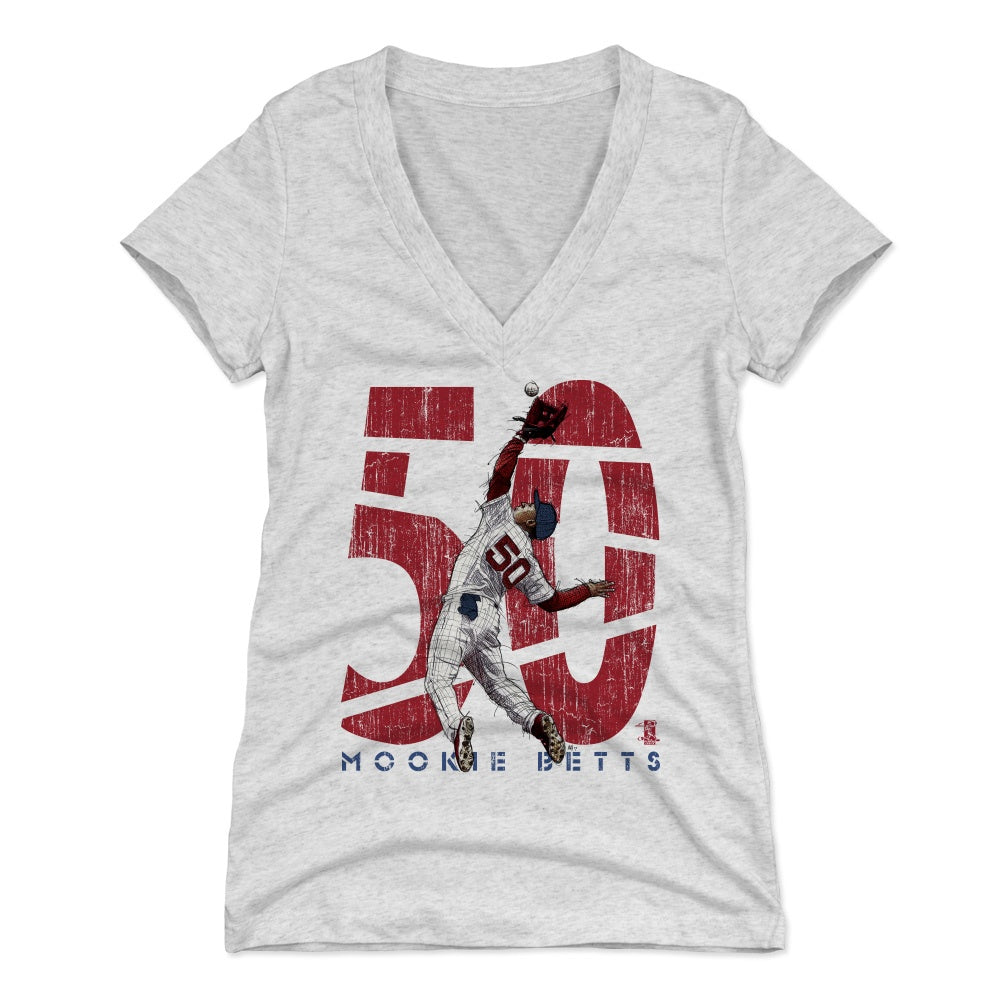 Mookie Betts Women&#39;s V-Neck T-Shirt | 500 LEVEL