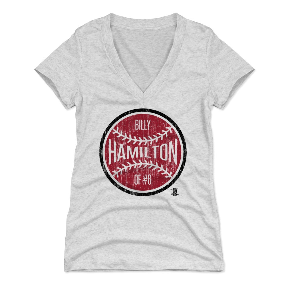 Billy Hamilton Women&#39;s V-Neck T-Shirt | 500 LEVEL