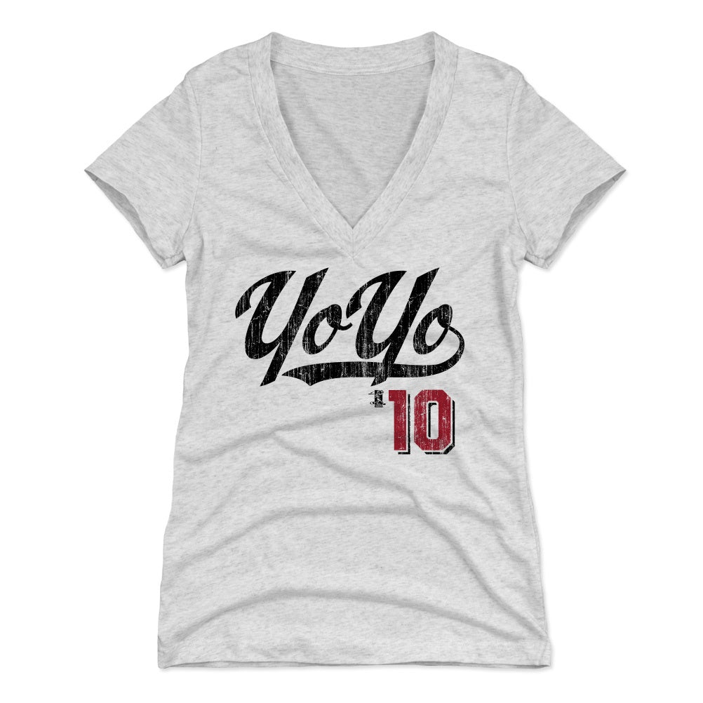 Yoan Moncada Women&#39;s V-Neck T-Shirt | 500 LEVEL
