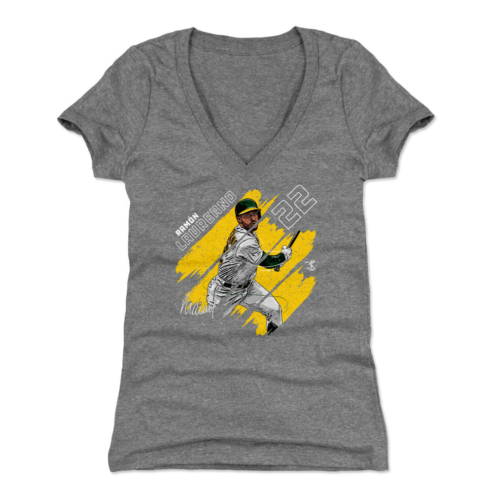 Ramon Laureano Women's V-Neck T-Shirt | 500 LEVEL