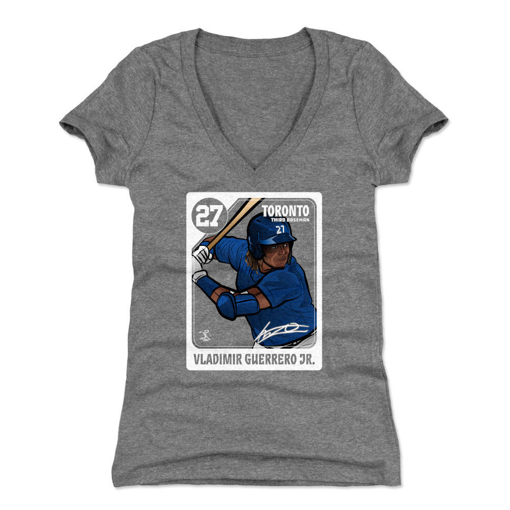 Vladimir Guerrero Jr. Women's V-Neck T-Shirt | 500 LEVEL