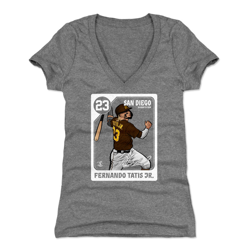 Fernando Tatis Jr. Women's V-Neck T-Shirt | 500 LEVEL
