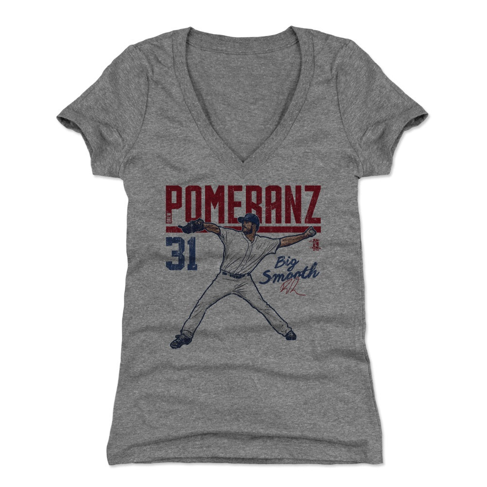 Drew Pomeranz Women&#39;s V-Neck T-Shirt | 500 LEVEL